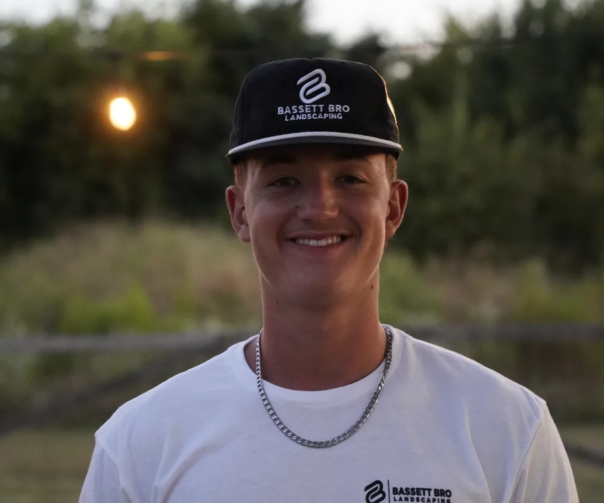 Travis Bassett, co-owner of Bassett Bro Landscaping